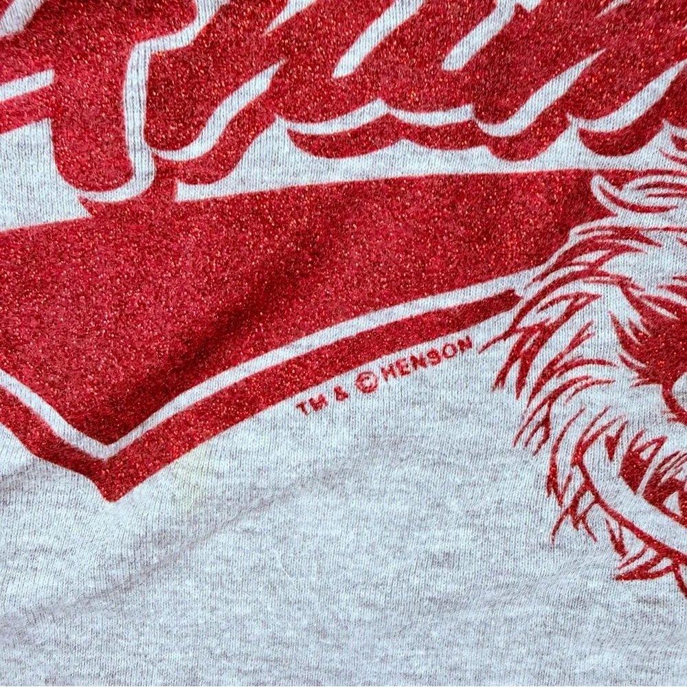 Vintage acme long sleeve glitter font animal shirt cotton medium muppets